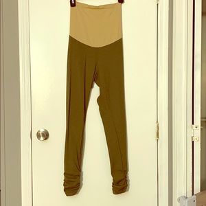 Motherhood Maternity Olive Green Leggings